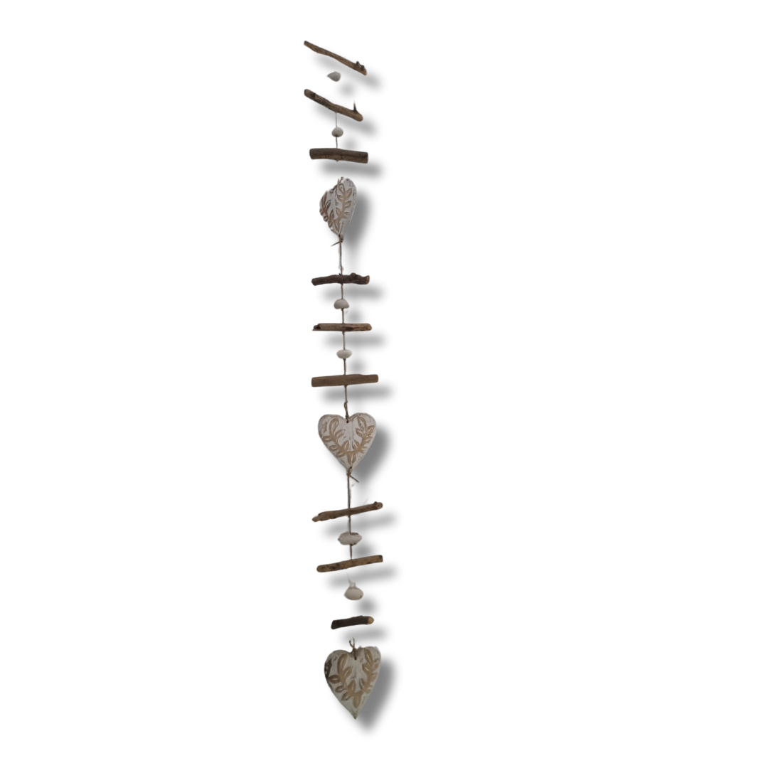 Driftwood Hanging Decorative Art DRI005 HEART