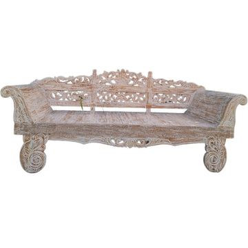 Balinese Style Day Bed Solid Wooden Furniture