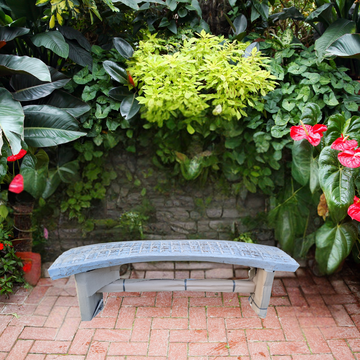 Bench Seat Beautifully Carved Design