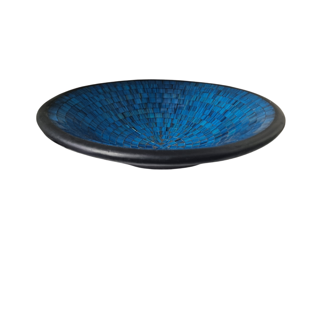 Azure Harmony Mosaic Bowl