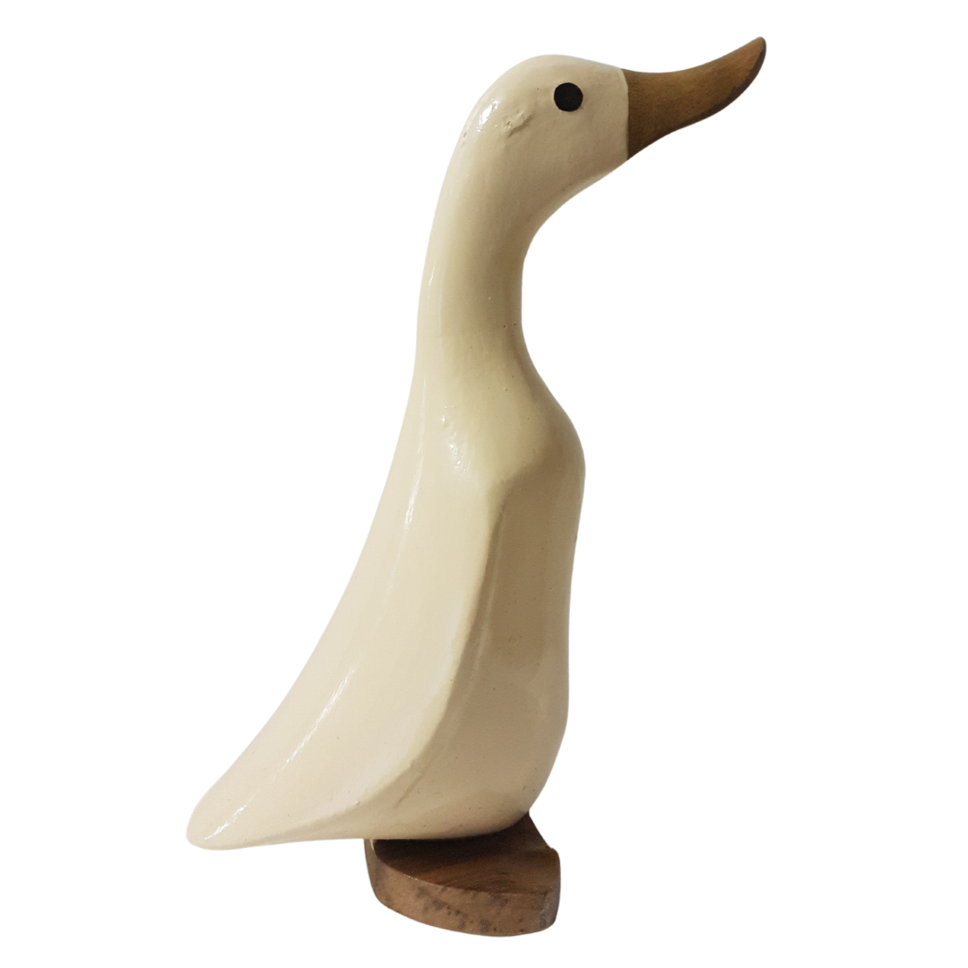 Baby Duck Carvings Pastel Colours Yellow