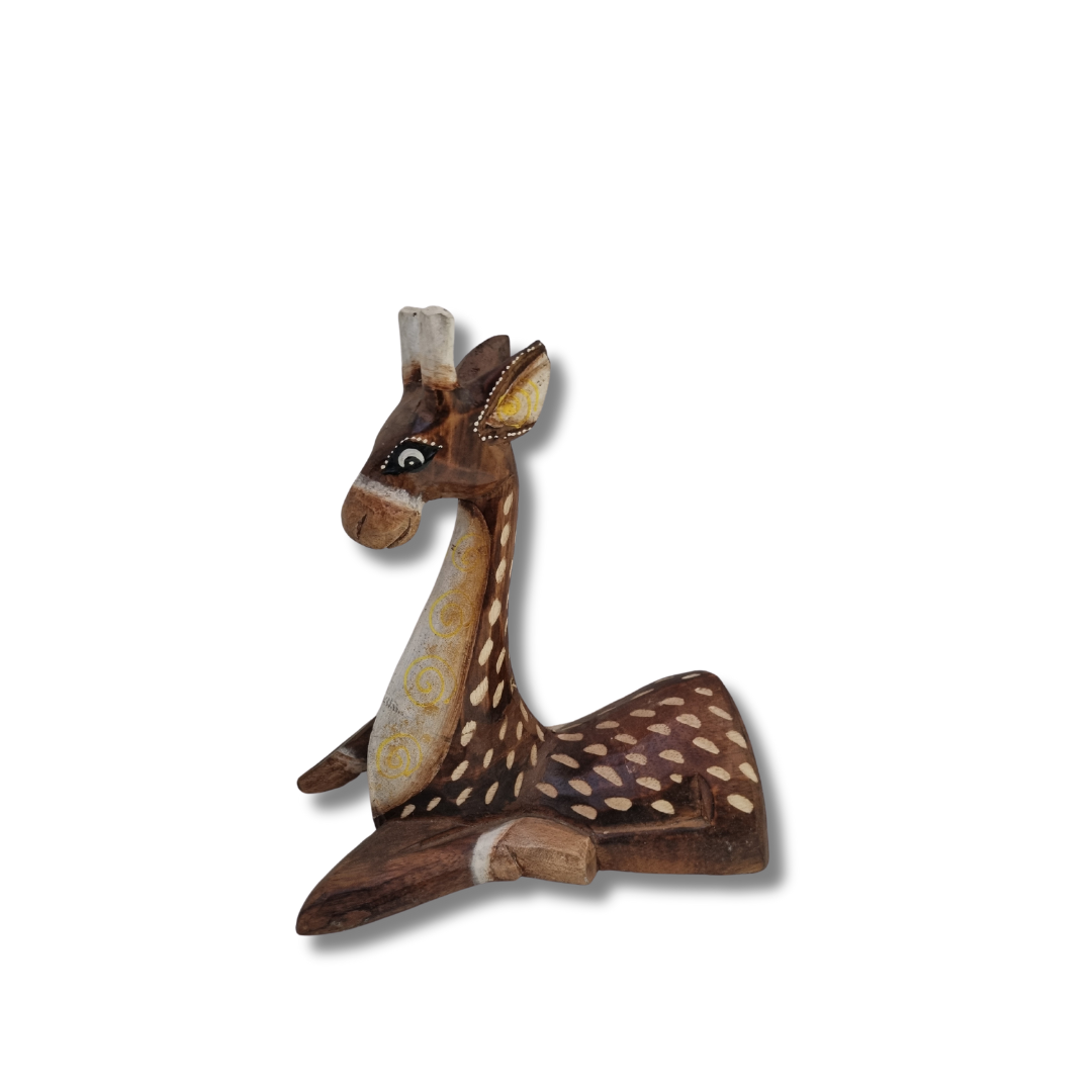 Giraffe Statues Sitting Style