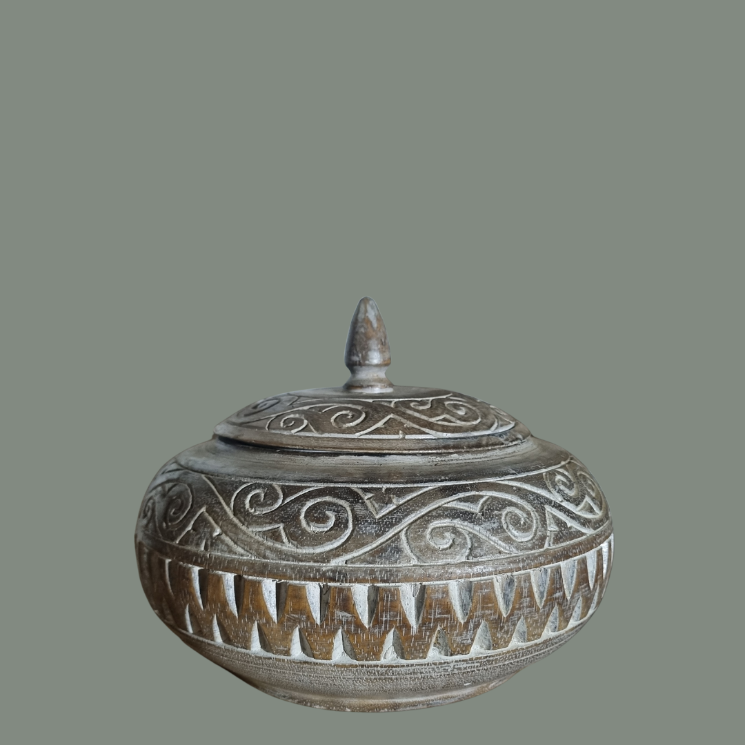 Boho Harmony Wooden Bowl Collection
