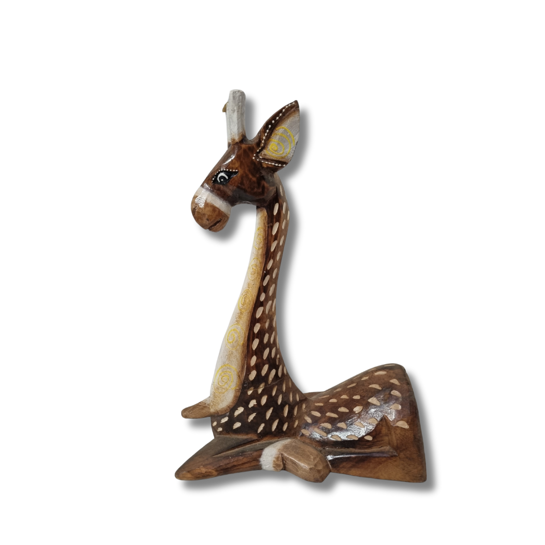 Giraffe Statues Sitting Style