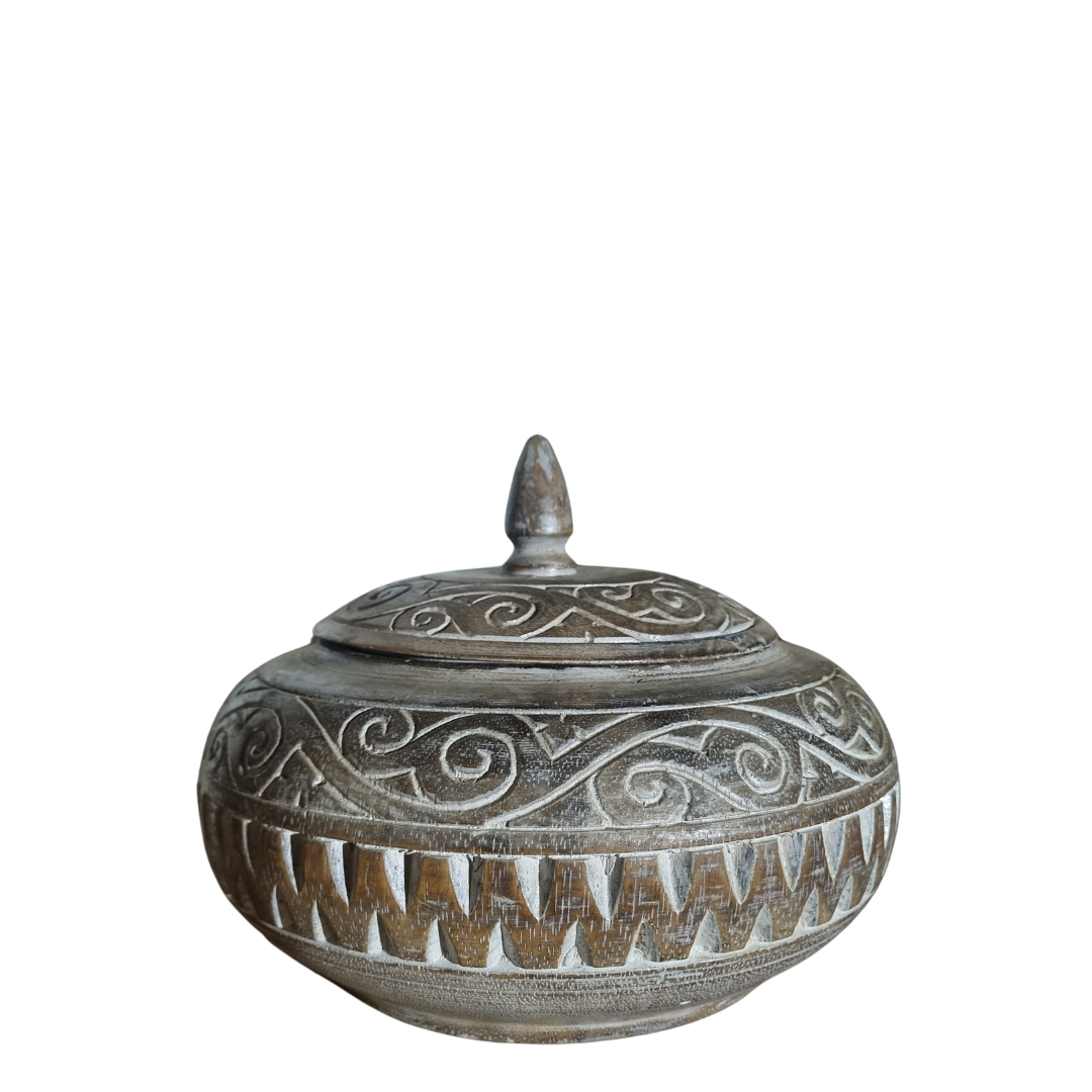 Boho Harmony Wooden Bowl Collection