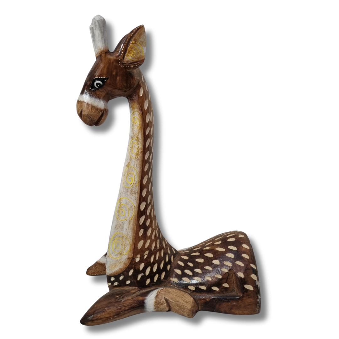 Giraffe Statues Sitting Style