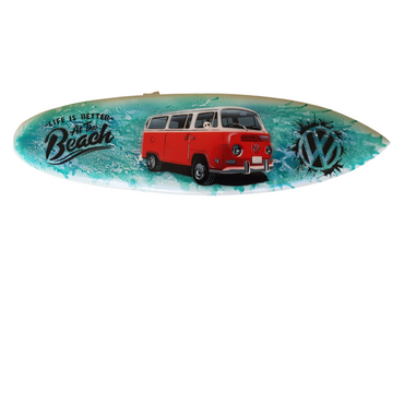 Life's Better At The Beach Surfboard Sign