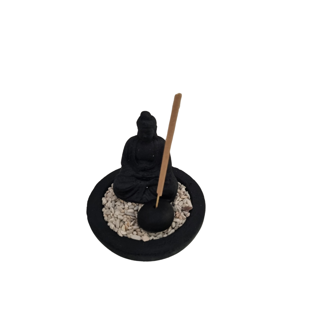 Stone Carved Statues Incense Holder Buddha