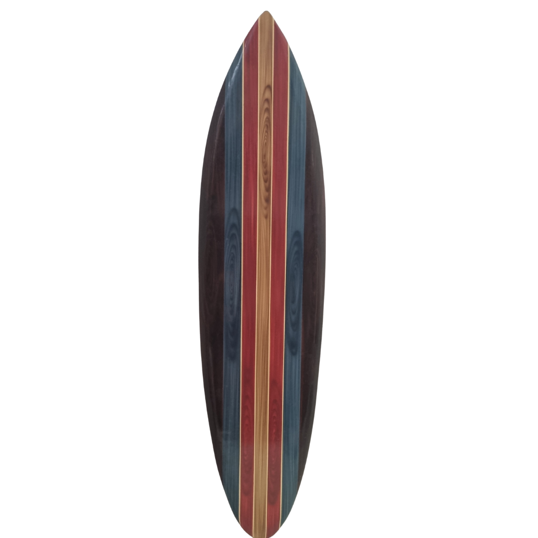 Surfboard Wall Art light Blue