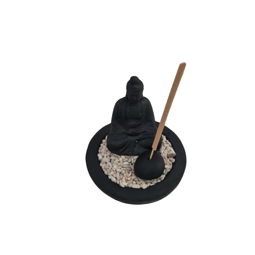 Stone Carved Statues Incense Holder Buddha