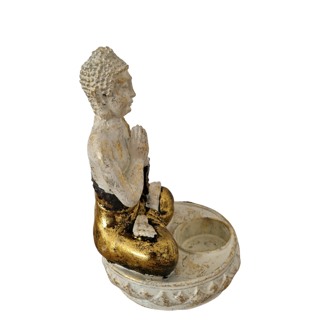 Buddha Statue Tea Light Holder
