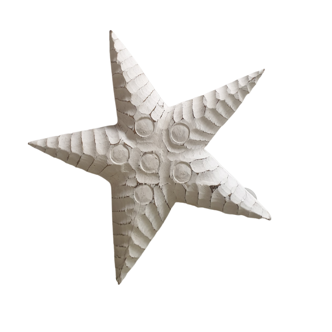 Wooden Star Fish art