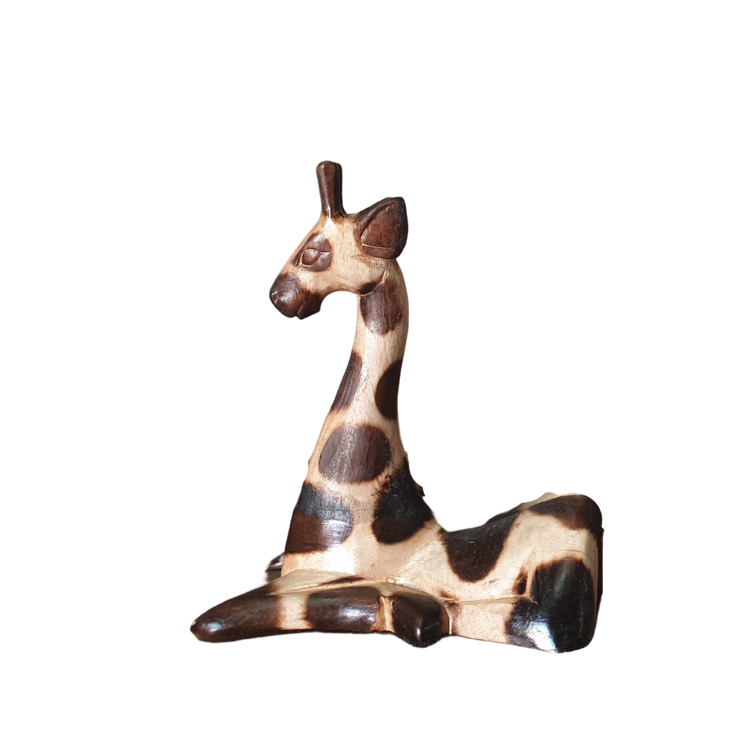 Giraffe Statues Sitting Style