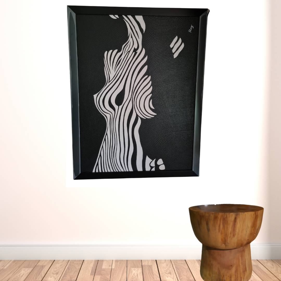 Silhouette Design Painting Dot Art