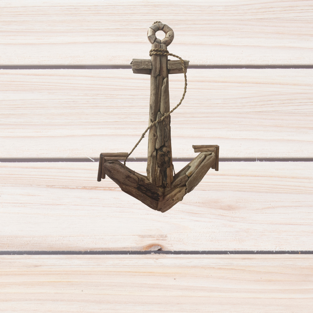 Anchor Drift Wood Nautical Wall Art