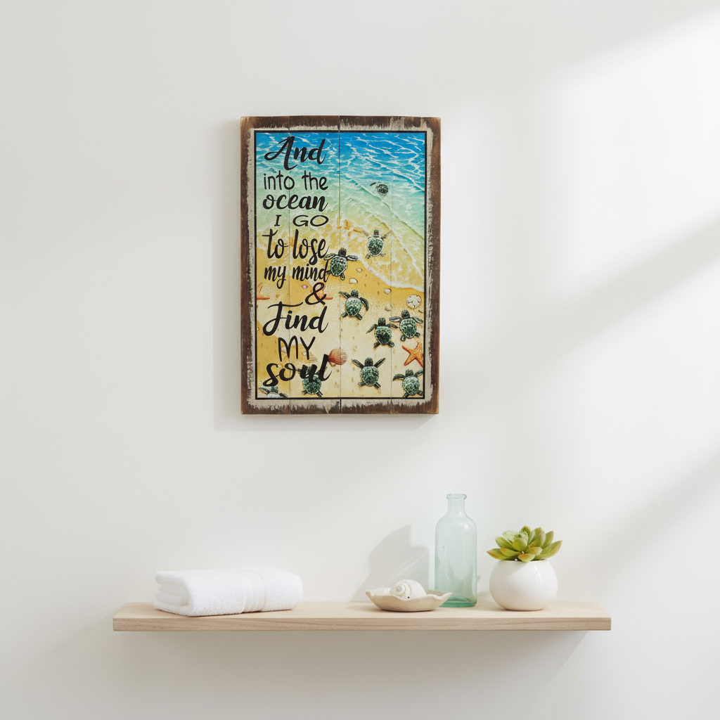 30-20-cm-ocean-turtle-quote-sign-styled-in-a-coastal-bathroom