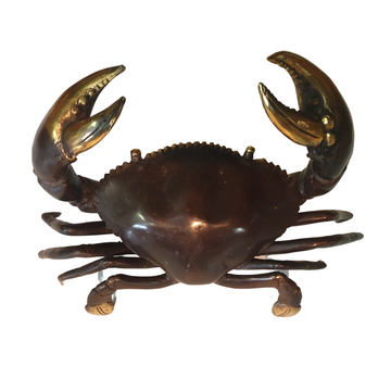 Brass Mud Crab Vintage Style