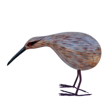 Wooden Kiwi Bird Statue