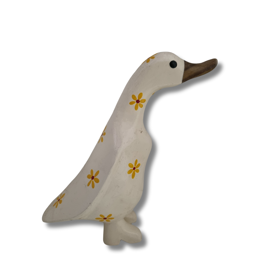 Daisy Duck Bamboo Carvings Yellow