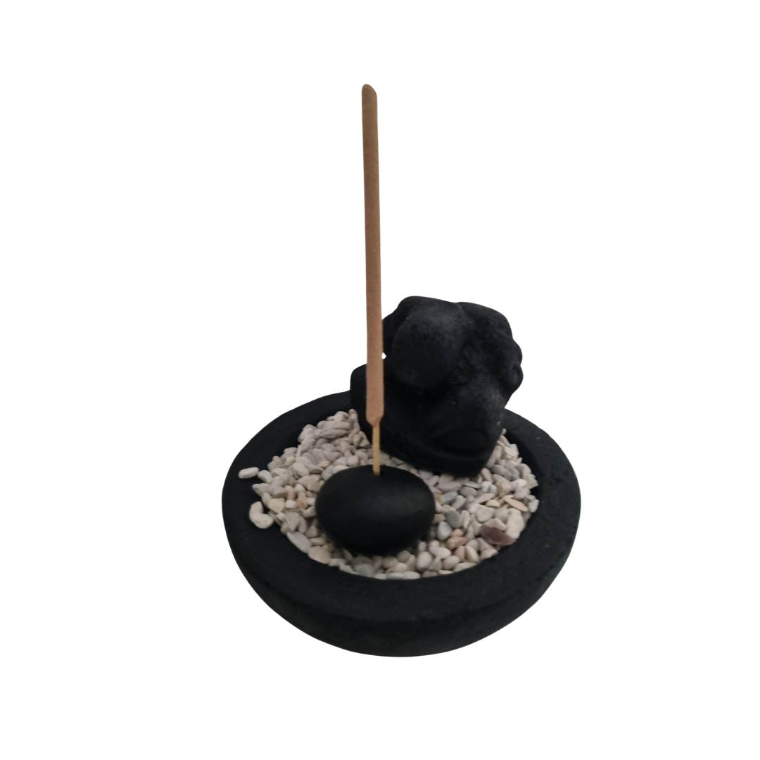 Stone Carved Statues Incense Holder Shoalin