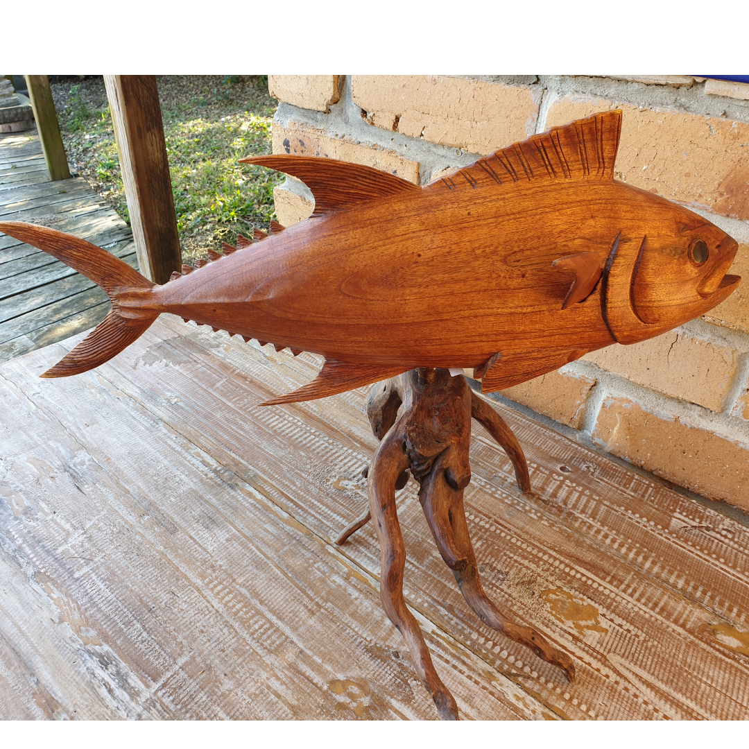 Wooden Tuna Fish