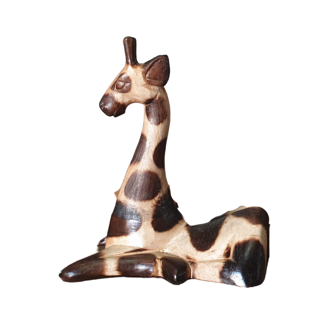 Giraffe Statues Sitting Style
