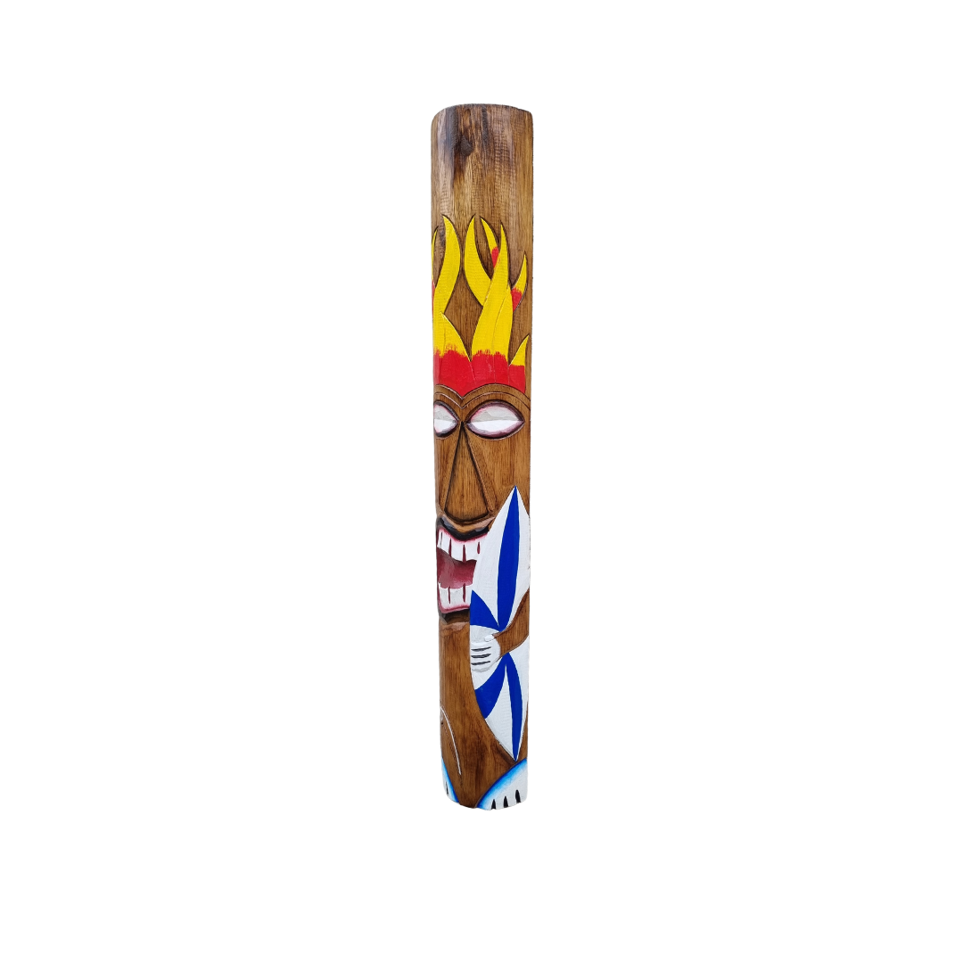 Tiki Bar Totem Wall Mask