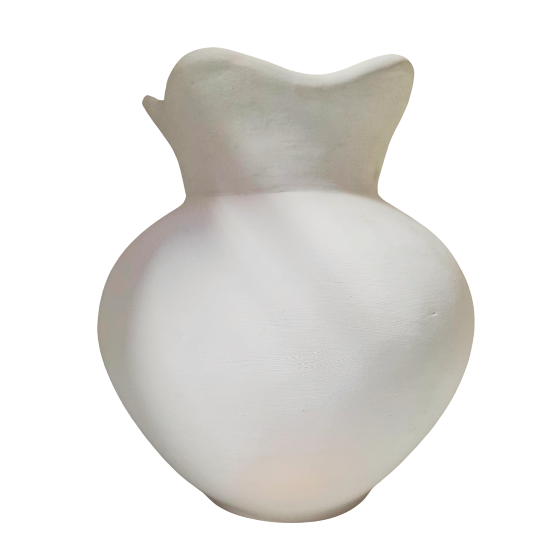 White Harmony Ceramic Vase