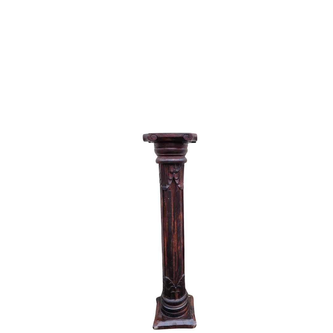 Wooden Hand Carved Pillar