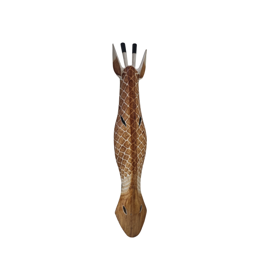 giraffe wall art on a white background