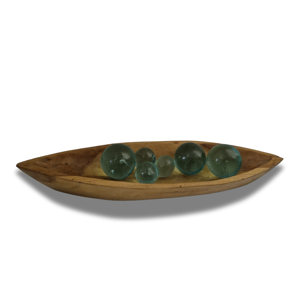 NATURAL TEAKWOOD BOWLS