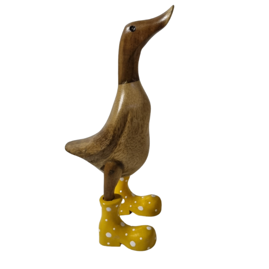 Ducks Bamboo Wellington Boots Mix Match Azure Decor