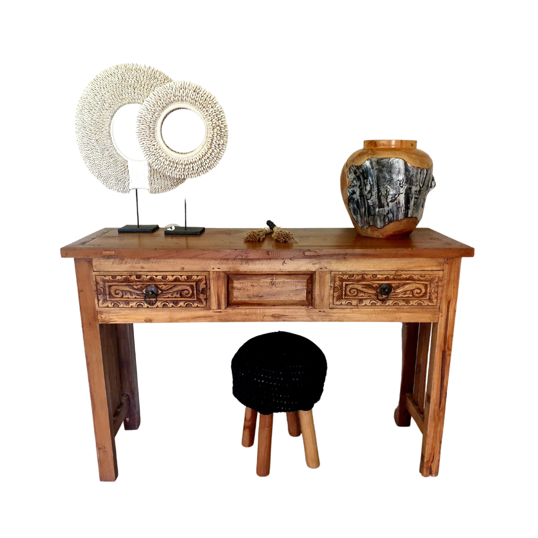 Console Table Buffet Teak Wood Furniture 