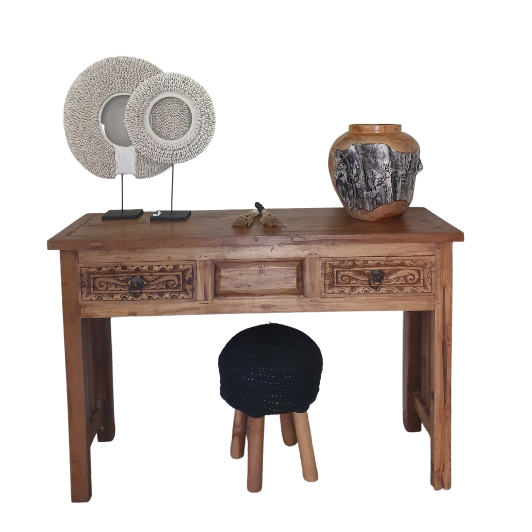 Console Table Buffet Teak Wood Furniture 