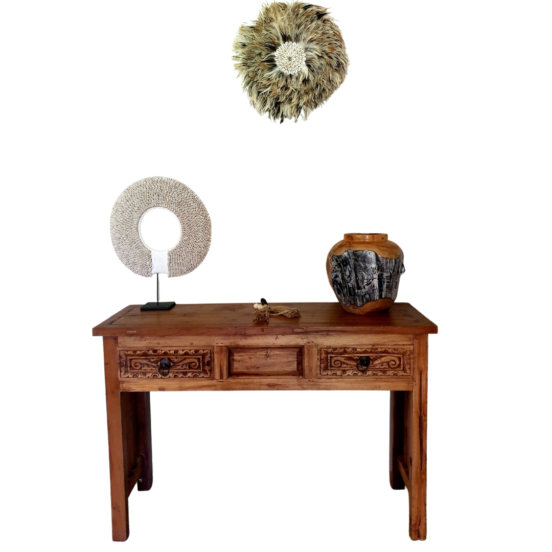 Console Table Buffet Teak Wood Furniture 