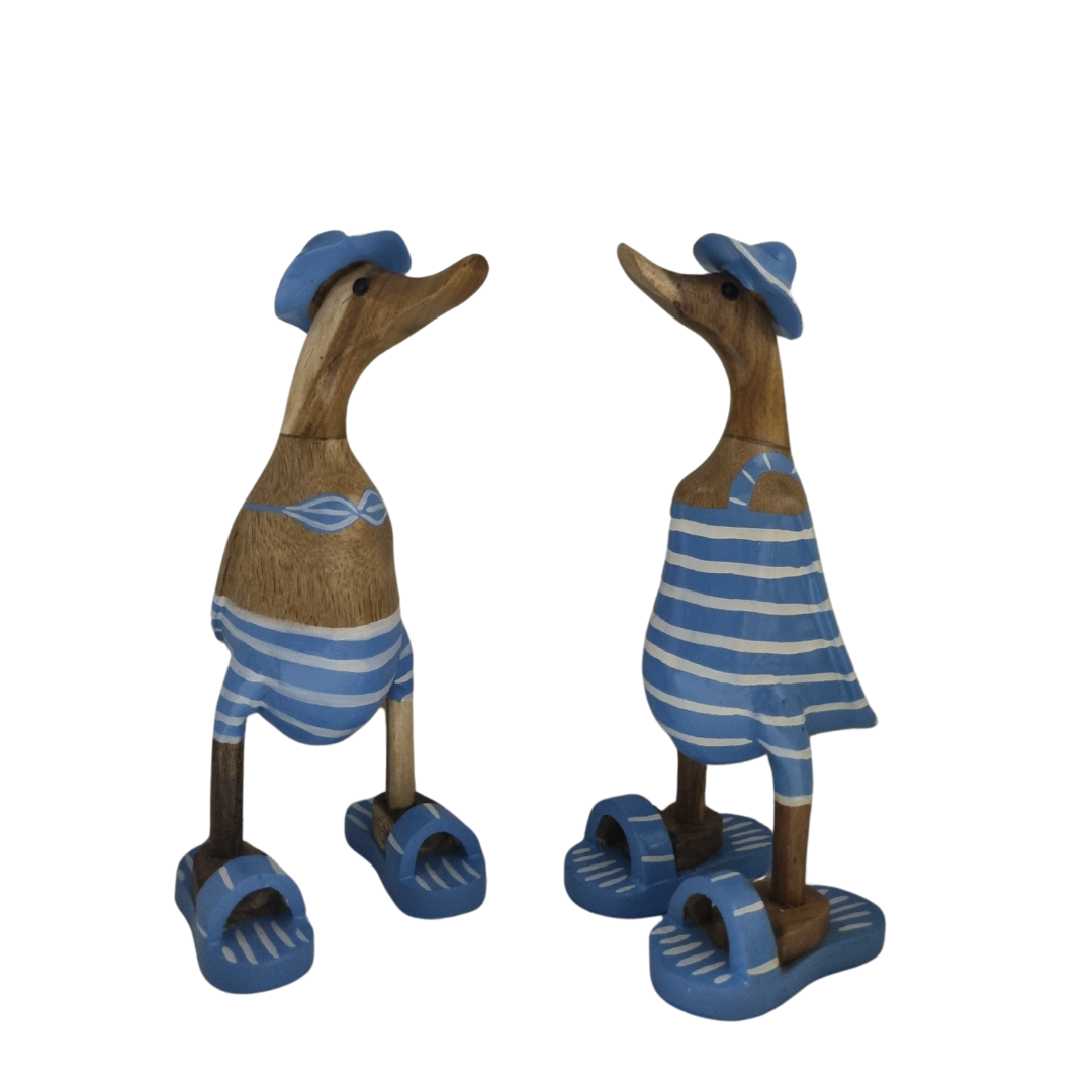Beachy Quackers Bamboo Ducks