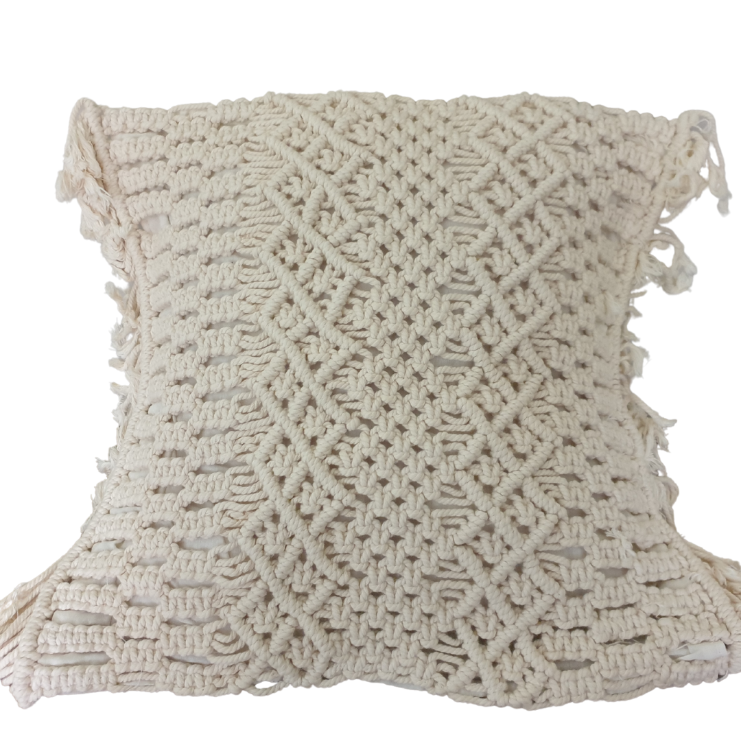 Bohemian Bliss Macrame Cushions