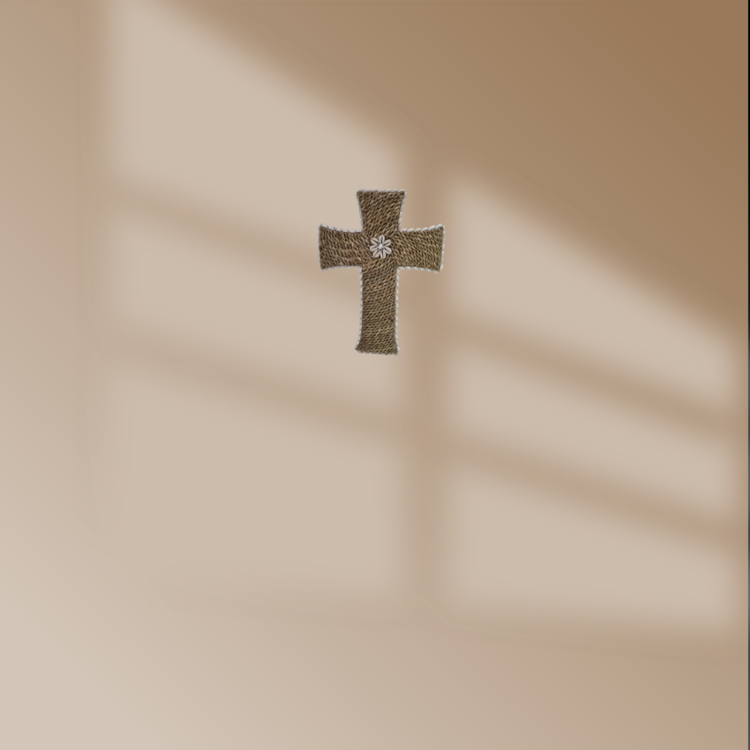 Boho Serenity Cross Wall Art 