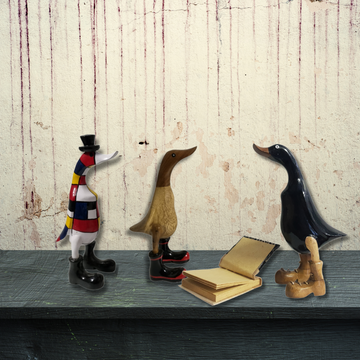 Cheeky Duck Collection – Handmade Bamboo Root Ducks