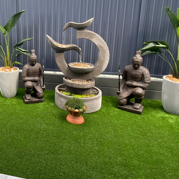 China Warrior's Garden Statues