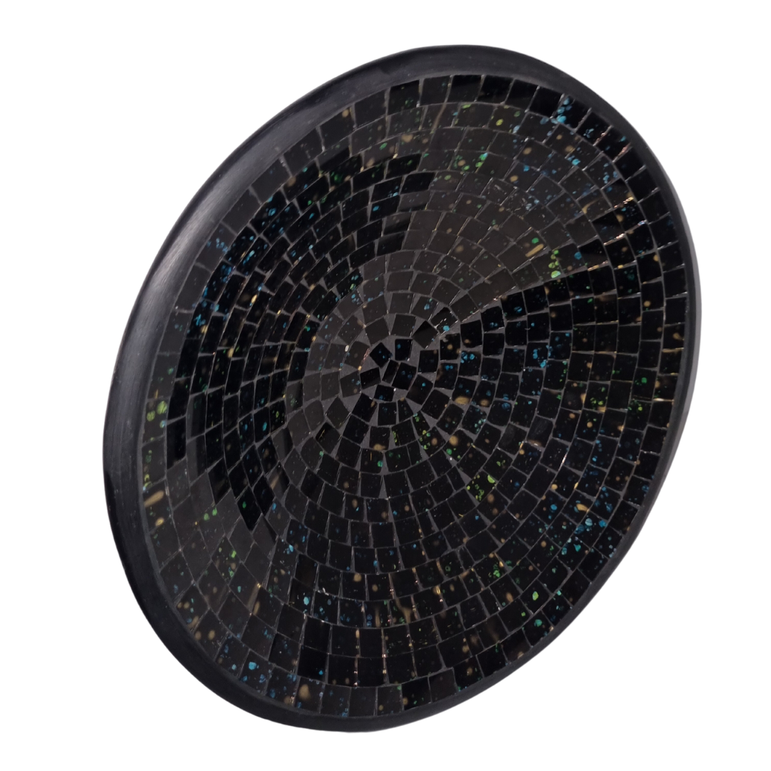  Black Night Mosaic Bowl
