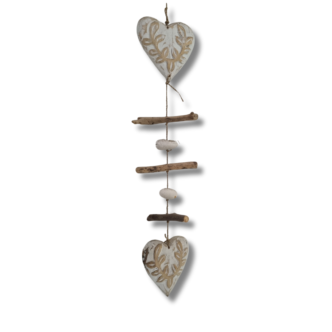 Driftwood Hanging Decorative Art DRI005 HEART