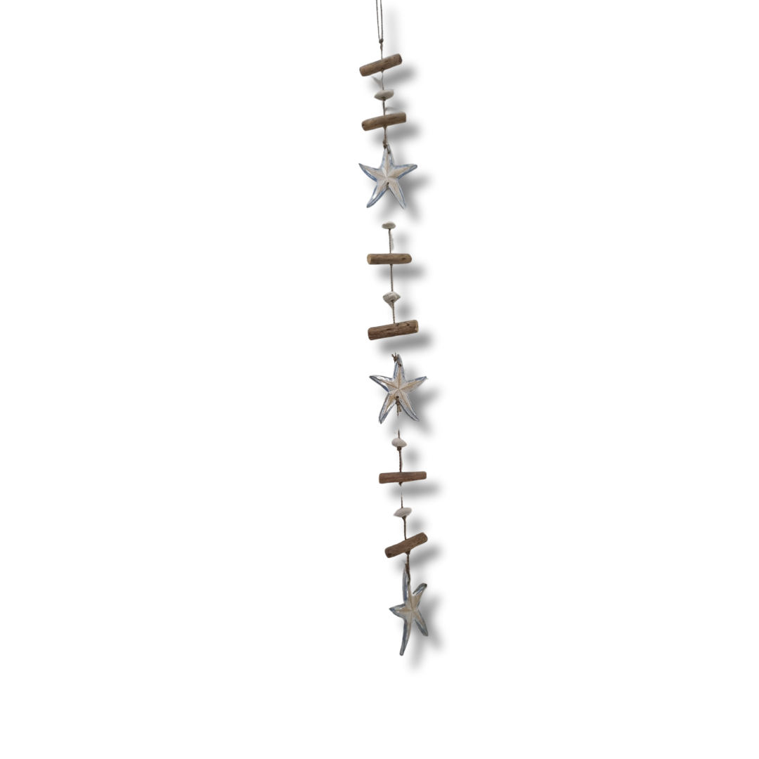 Driftwood Hanging Decorative Art DRI007 STARFISH