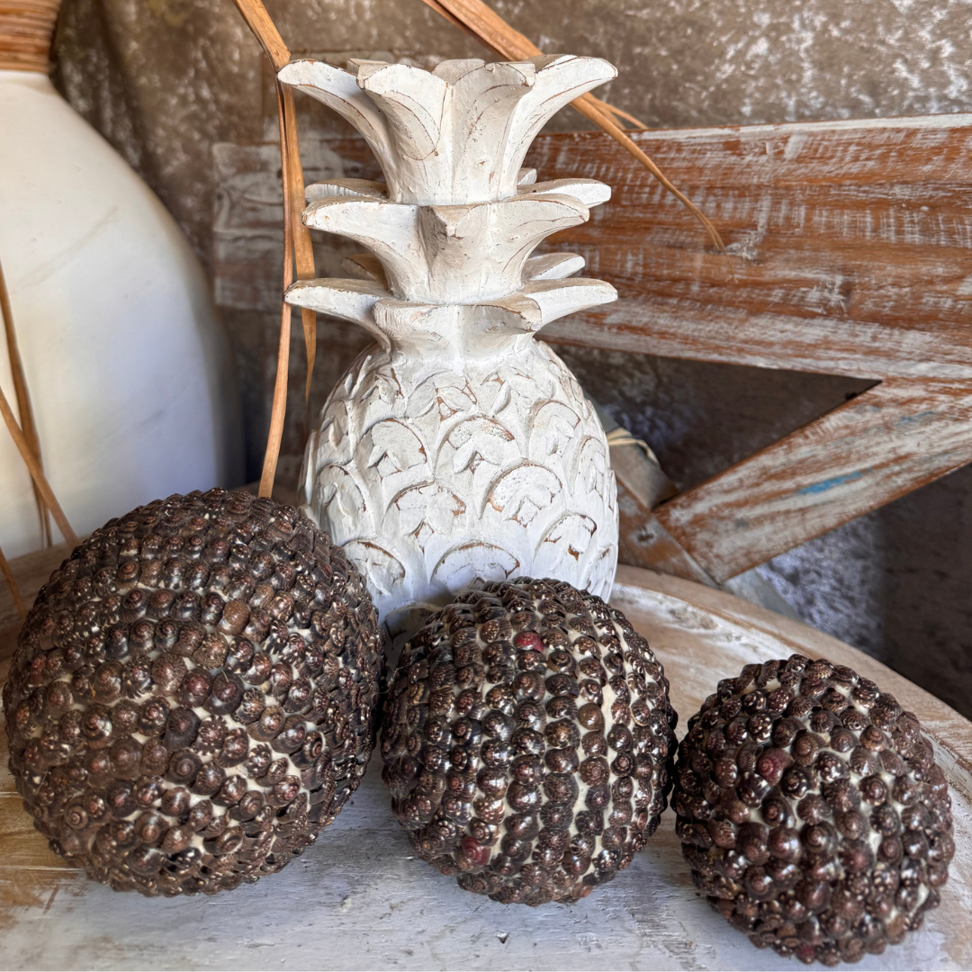 Exquisite Shell Balls Décor – Style 7 shell ball set Azure Decor