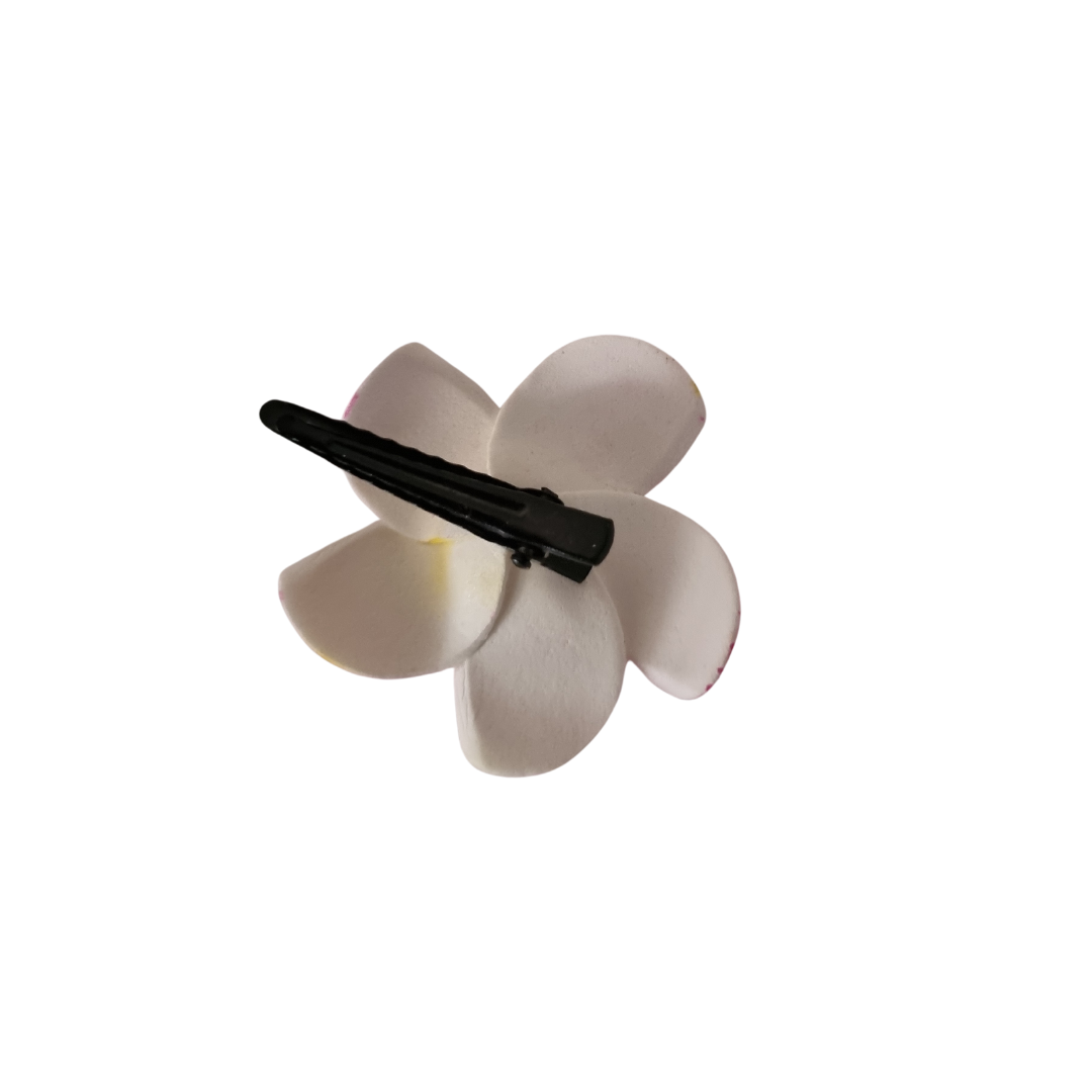 Frangipani Hair Clips Pack 
