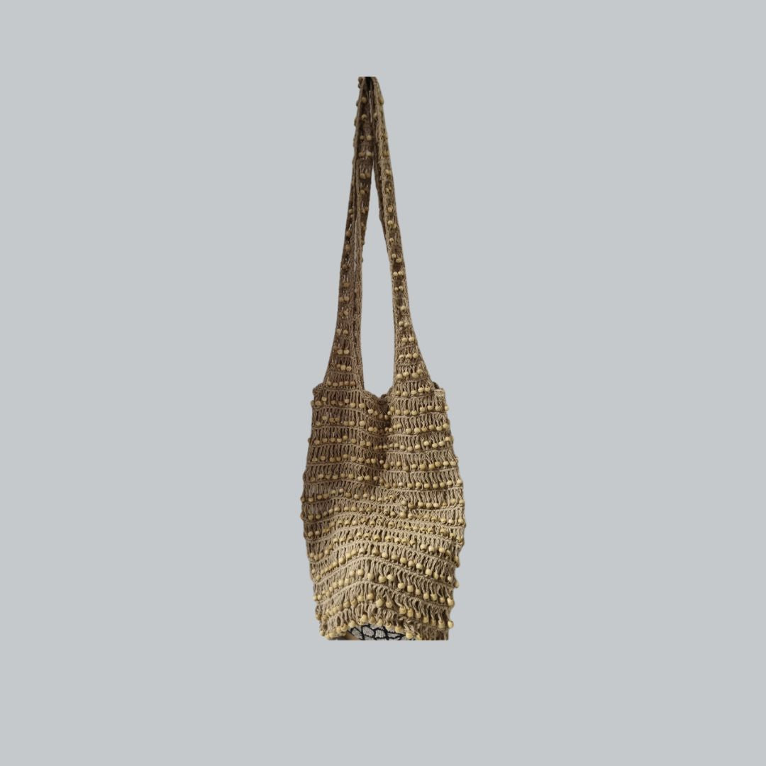 Boho Macrame Shoulder Bag Style 3