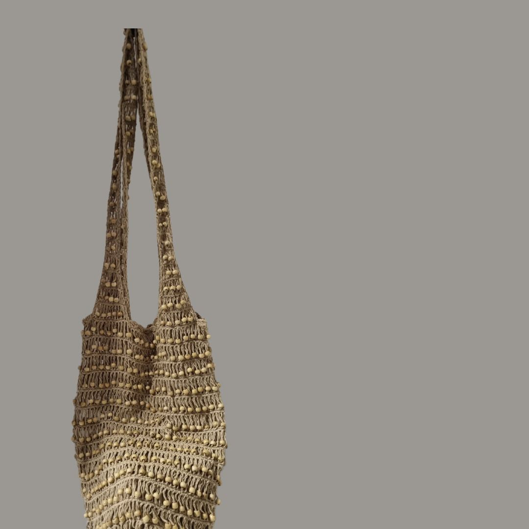 Boho Macrame Shoulder Bag Style 3