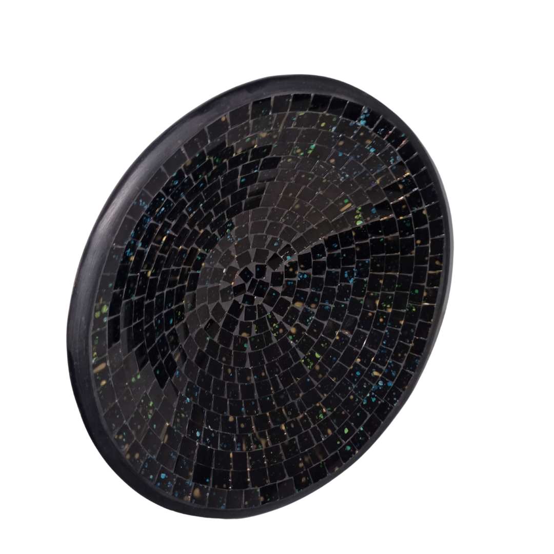  Black Night Mosaic Bowl
