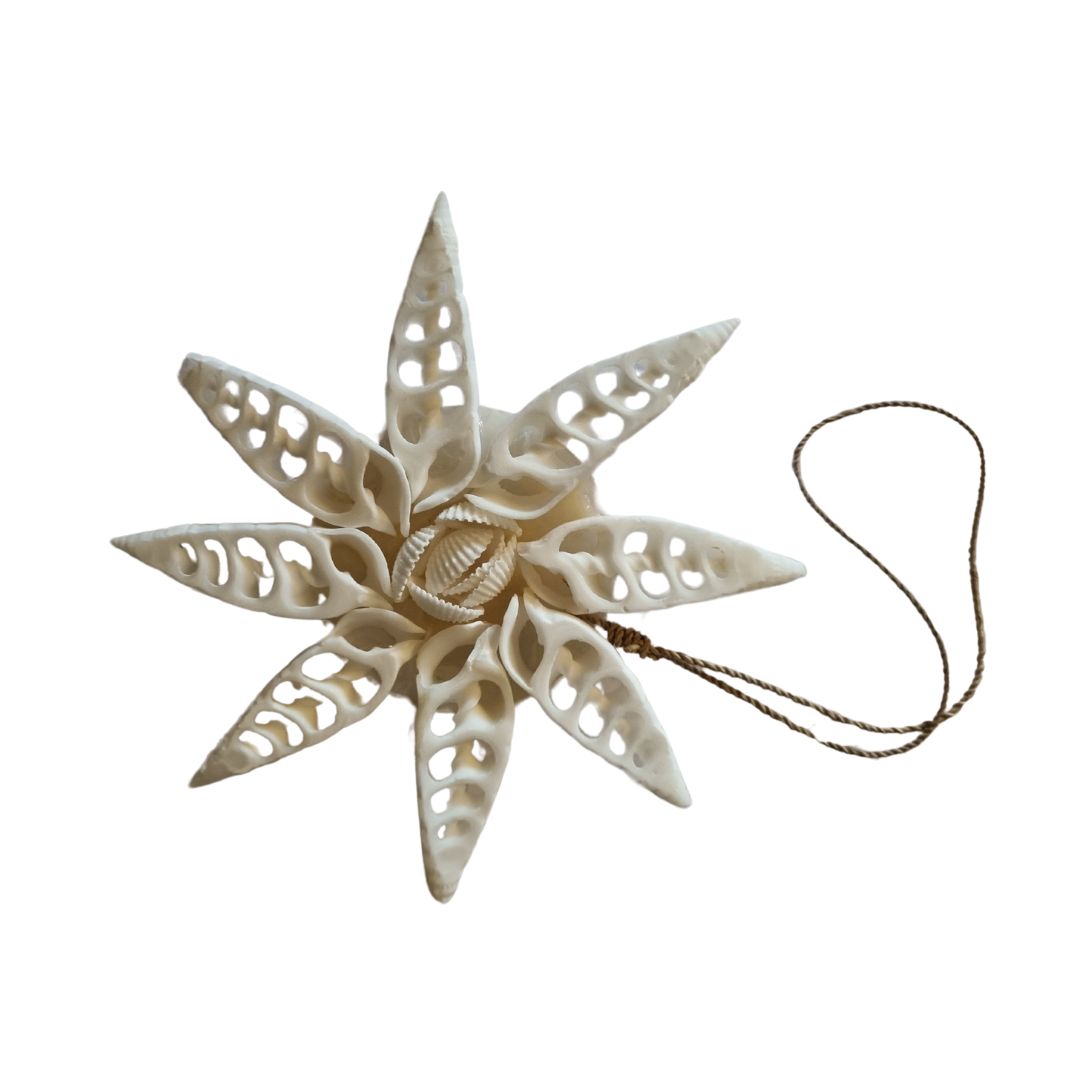 Handmade Seashell Flower Ornaments Style 1 