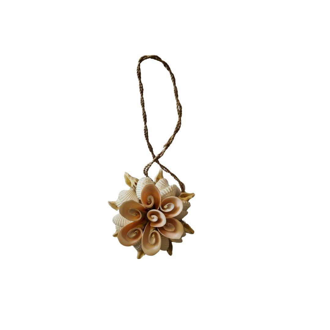 Handmade Seashell Flower Ornaments 